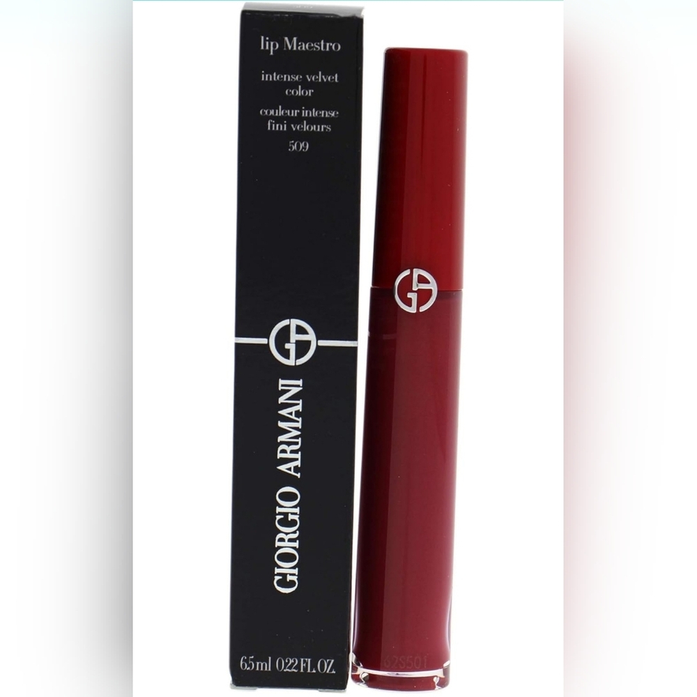 Giorgio Armani Lip Maestro Intense Velvet Color 509 Ruby Nude full size sold out